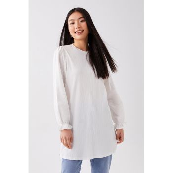 Bluza-tunica cu maneci lungi