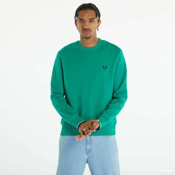 FRED PERRY Crew Neck Sweatshirt Fred Perry Green