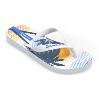 Papuci IPANEMA albi, 8334840, din pvc