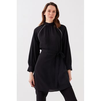 Rochie evazata cu maneci raglan