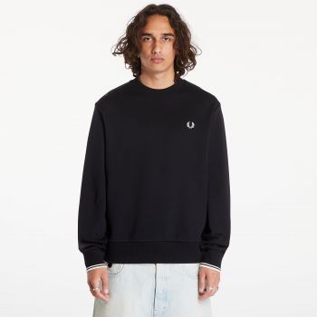FRED PERRY Crewneck Sweatshirt Black
