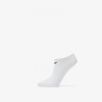 Nike Everyday Cotton Lightweight No Show Socks 3-Pack White ieftin