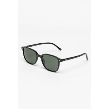 Ochelari de soare unisex dreptunghiulari cu lentile uni