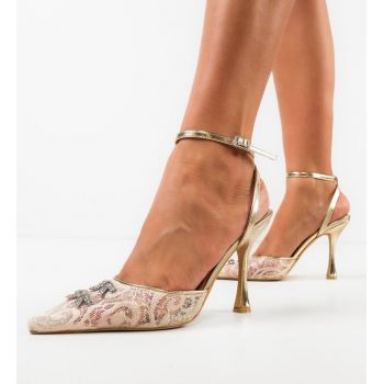Pantofi dama Karmen Bej