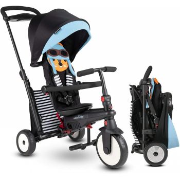 Tricicleta pliabila Smart Trike 7 in 1 STR5 Squirrel dotata cu frana si scaun rabatabil la reducere