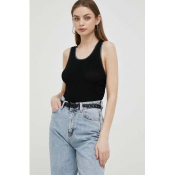 Dkny top culoarea negru