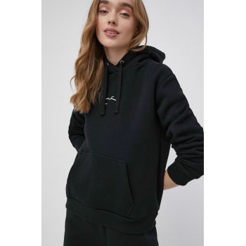Karl Kani bluză femei, culoarea negru, cu imprimeu KKWQ32004BLK-black