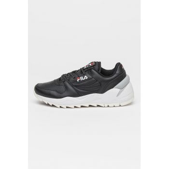 Pantofi sport din piele ecologica cu sireturi Orbit