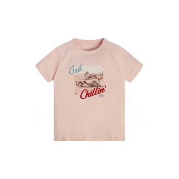Tricou cu decolteu la baza gatului si maneci raglan