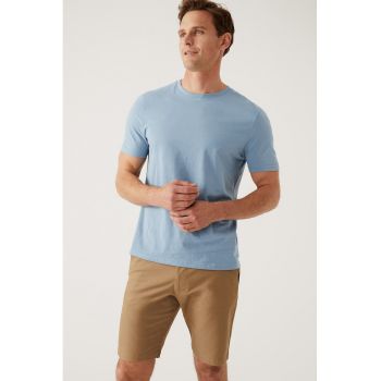 Tricou slim-fit din bumbac