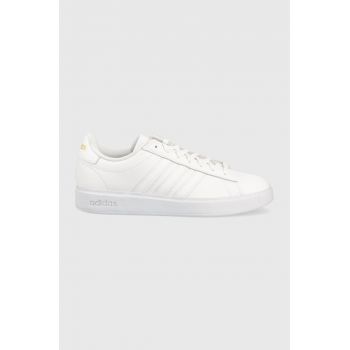 adidas sneakers GRAND COURT culoarea alb