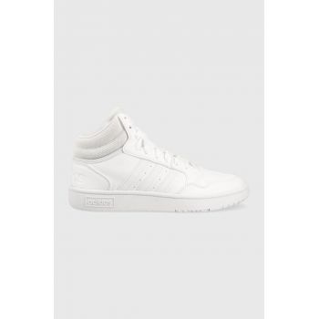 adidas sneakers HOOPS culoarea alb