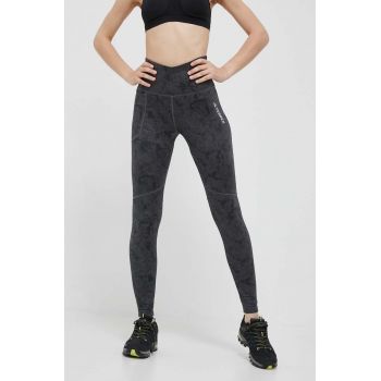 adidas TERREX colanți TERREX Multi femei, culoarea gri, cu model HM4067