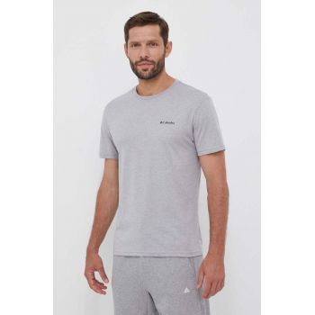 Columbia tricou barbati, culoarea gri, cu imprimeu