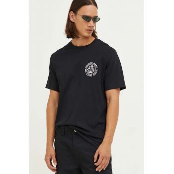 Dickies tricou din bumbac culoarea negru, cu imprimeu