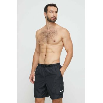 Nike pantaloni scurti de baie culoarea negru