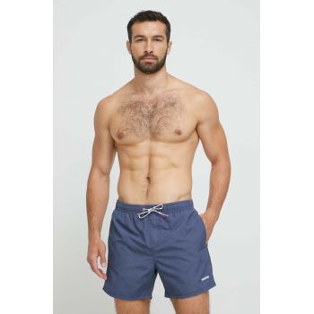 Pepe Jeans pantaloni scurti de baie Fletcher culoarea albastru marin