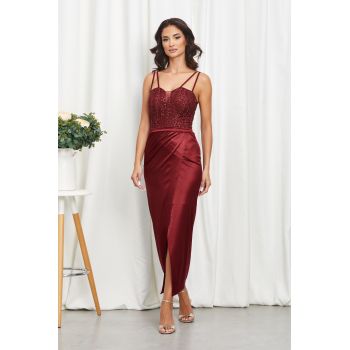 Rochie Seductive Bordo ieftina