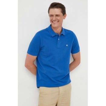 United Colors of Benetton polo de bumbac neted