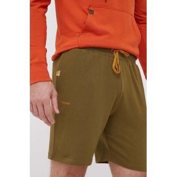 Viking pantaloni scurti sport Hazen barbati, culoarea verde ieftini