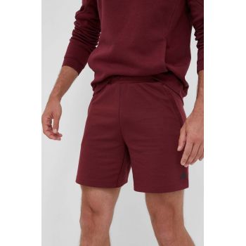 adidas Performance pantaloni scurți de antrenament Base culoarea bordo de firma originali