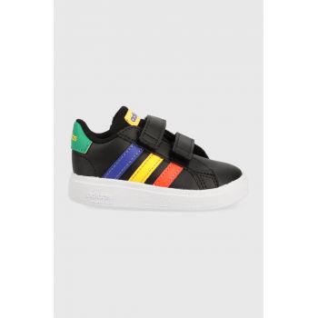 adidas sneakers pentru copii GRAND COURT 2. CF culoarea negru