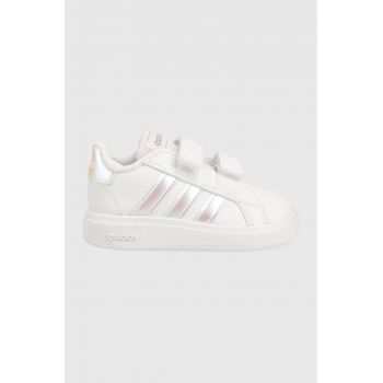 adidas sneakers pentru copii GRAND COURT 2. culoarea alb