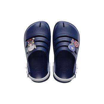 Havaianas slapi copii CLOG MARVEL culoarea albastru marin