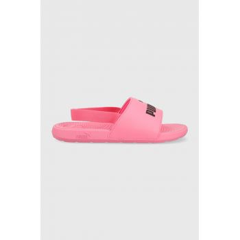 Puma sandale copii Cool Cat 2.0 Backstrap AC PS culoarea roz