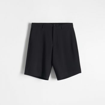 Reserved - Pantaloni scurți wide leg - Negru