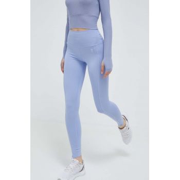 P.E Nation leggins de antrenament Amplify culoarea violet, neted