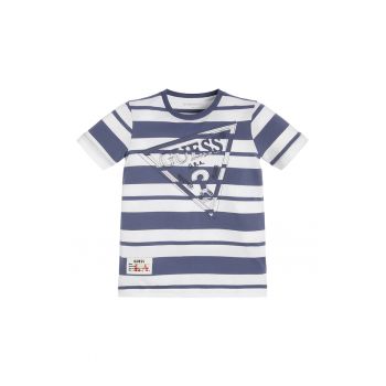 Tricou de bumbac cu dungi