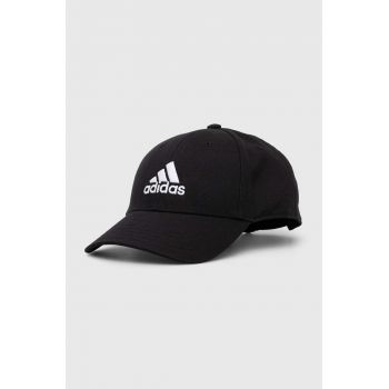 adidas Performance șapcă de baseball din bumbac culoarea negru, cu imprimeu  II3513