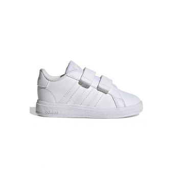 Pantofi sport de piele ecologica cu inchidere velcro Grand Court 2.0