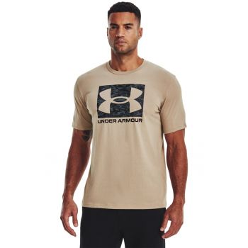 Tricou cu imprimeu logo pentru fitness ABC Camo