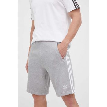 adidas Originals pantaloni scurți din bumbac culoarea gri IA6354-grey ieftini