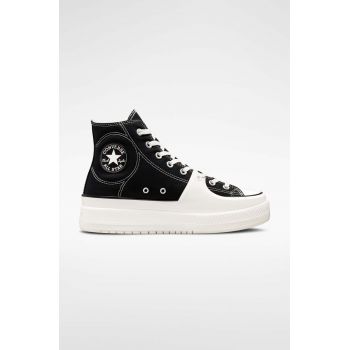 Converse teniși Chuck Taylor All Star Construct culoarea negru, A05094C