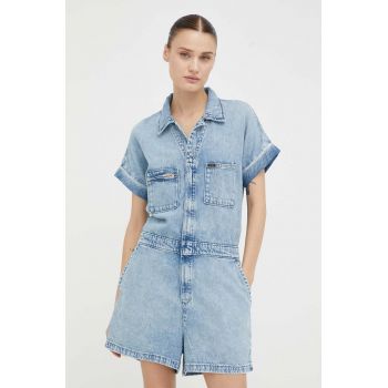 Lee salopeta jeans cu guler