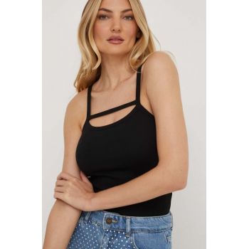 Answear Lab top femei, culoarea negru