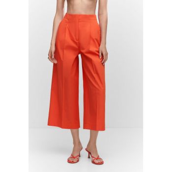 Pantaloni culotte cu talie inalta Pope