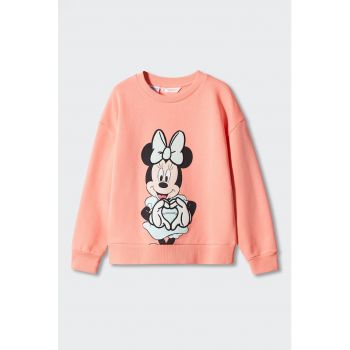 Bluza sport cu imprimeu Minnie Heart