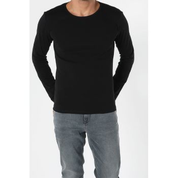 Bluza slim fit de bumbac