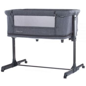 Patut Co-Sleeper si tarc Chipolino Mommy'n Me graphite la reducere