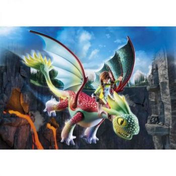 Playmobil - Dragons: Feathers & Alex la reducere