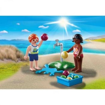 Playmobil - Figurine Copii Cu Baloane De Apa la reducere