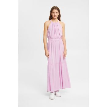 Rochie maxi cu decupaj