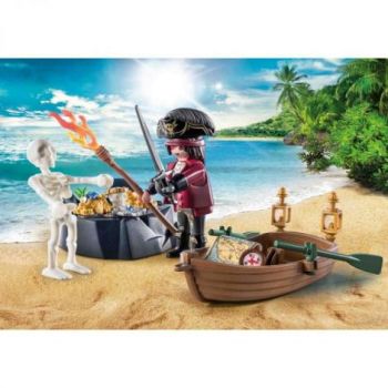 Playmobil - Set Pirat Si Barca Cu Vasle ieftin