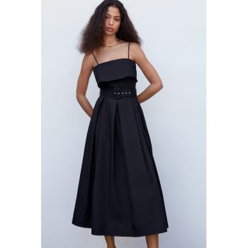 Rochie midi cu o curea Nicola