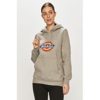 Dickies bluză femei, culoarea gri, cu imprimeu DK0A4XCCGYM-GREYMELANG de firma original