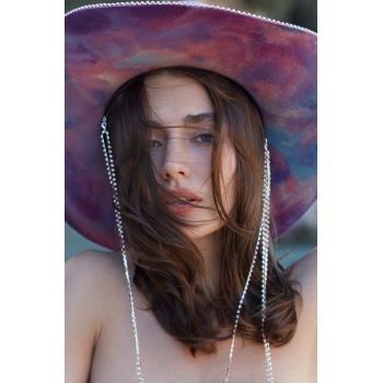 LE SH KA headwear palarie de lana Cowboy de lana de firma originala